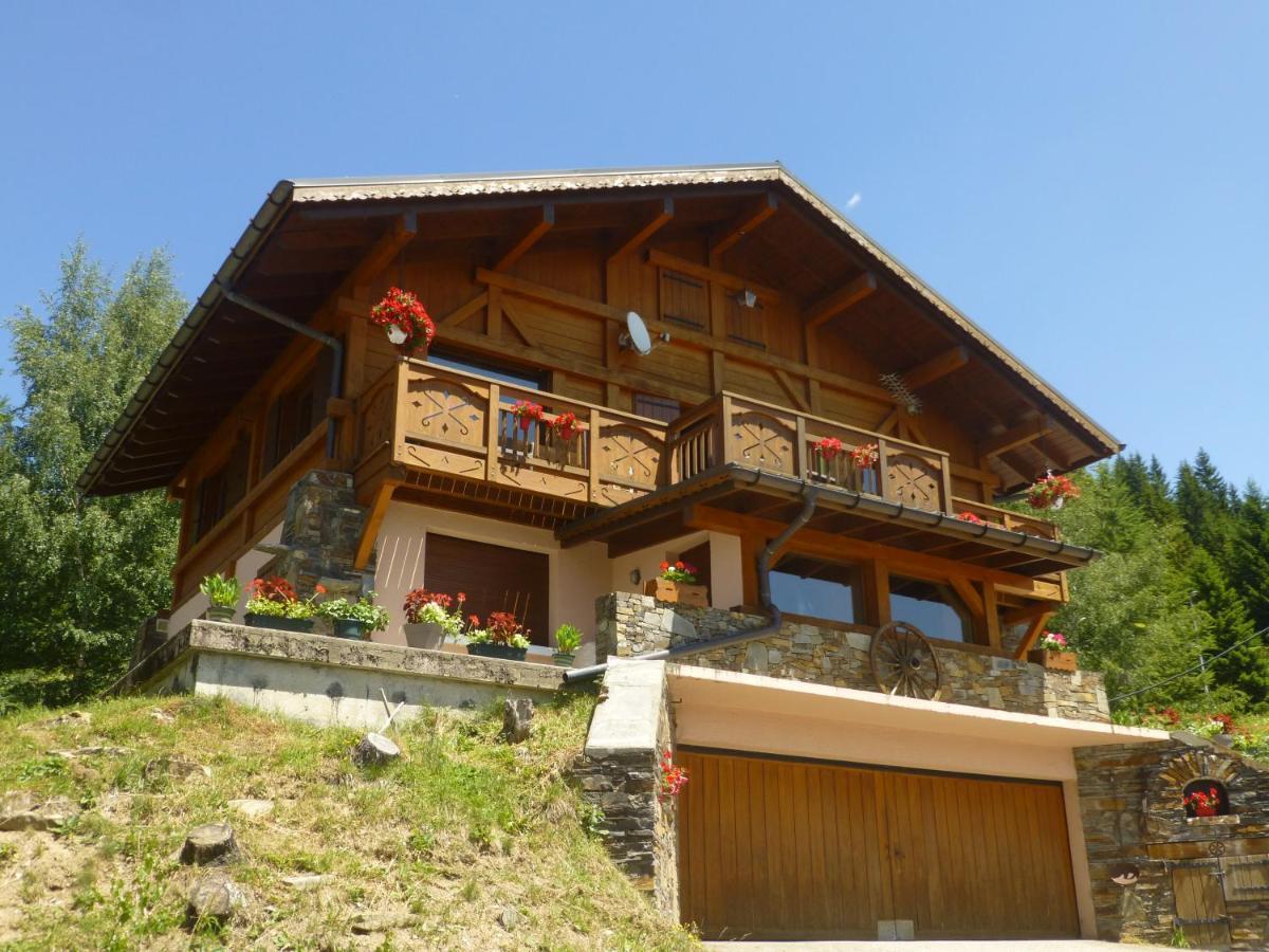 Les Saisies côté Bisanne appartement dans chalet LE Népal Exterior foto